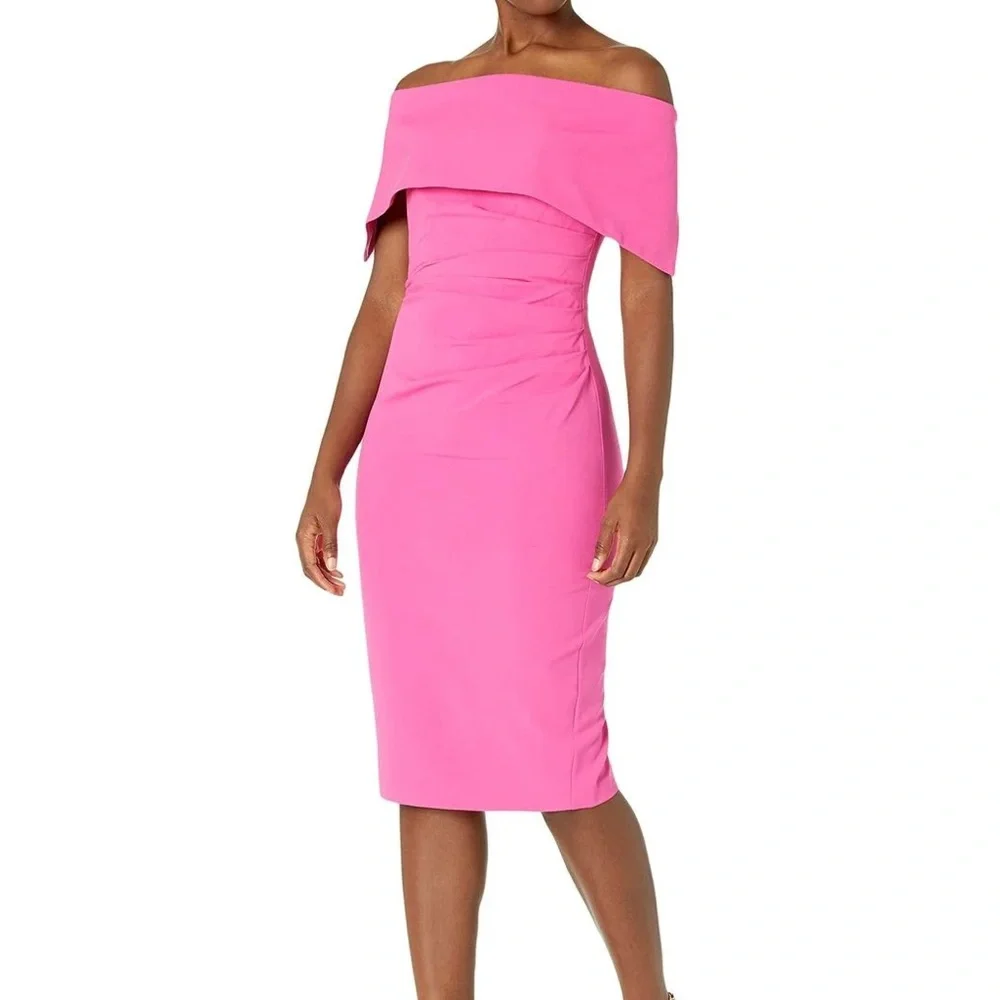 vince camuto crepe a line dress Vintage Long Sleeve Cheap Wedding Dresses Fitted Plus Size |Sheergirl.com –  SheerGirl main image 1